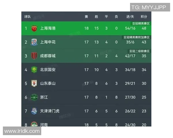 成都足球队强势领跑联赛积分榜以54分稳居第一位置